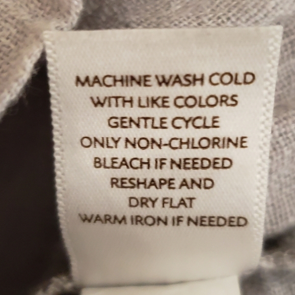 J. Jill Linen Pure Jill Shirt Dress Tunic Gray Lagenloook 100% Linen Sz … - Picture 12 of 12